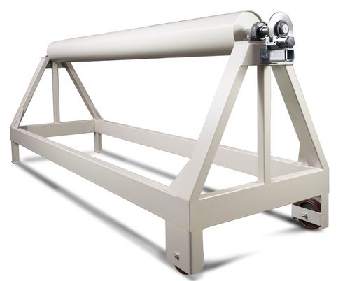 Тележка набегания - A-FRAME - Comatex Textile Machinery - из металла / для рулона