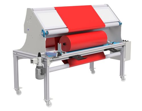 Наматывающее устройство для ткани - AR PP 03 - Comatex Textile Machinery - автоматическое / механизированное / с измерителем