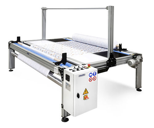 Наматывающее устройство для ткани - AR PP 02 XL - Comatex Textile Machinery - для отбора пробы / с измерителем / автоматическое