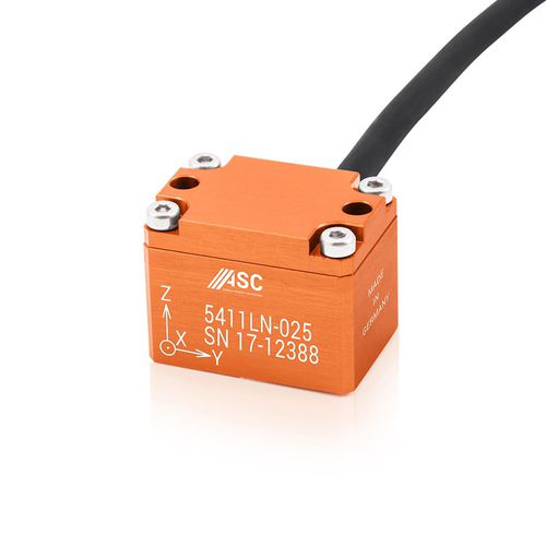 Трехосевой акселерометр - ASC 5411LN - ASC - емкостный
