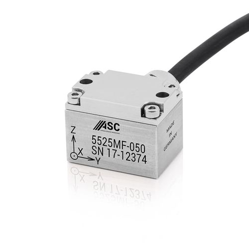 Трехосевой акселерометр - ASC 5525MF - ASC - емкостный / MEMS / аналоговый