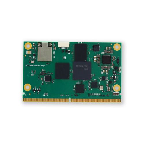 Компьютер на модуле SMARC® Rel. 2.1.1 - SOM-SMARC-Genio700 - SECO - ARM® Cortex®-A55 Quad-core / ARM Cortex-A78 / MediaTek Genio 700