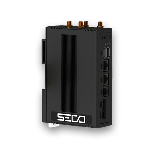 ПК EDGE - Modular Link MX93 - SECO - на DIN-рейке / ARM® Cortex®-A55 Quad-core / LPDDR4