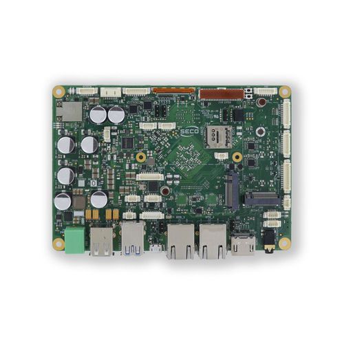Одноплатный компьютер 3,5" - SBC-3.5-RK3568 - SECO - Rockchip RK3568 / ARM® Cortex®-A55 Quad-core / M.2 Key M