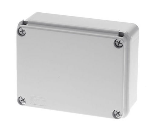 Настенная соединительная коробка - 190 x 140 x 75 mm, IP 65 | GR17011 - GEROS - герметичная / из пластика