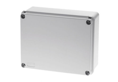 Настенная соединительная коробка - 240 x 190 x 95 mm, IP 65 | GR17020 - GEROS - герметичная / из пластика