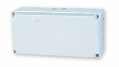 Настенная соединительная коробка - IP 55 | GR31502 - GEROS - IP55 / из пластика / с электрической розеткой