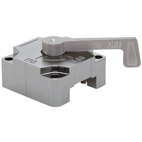 Задвижной врезной замок - QCSQ1212-L - Fixtureworks - с ручкой / из нержавеющей стали / из цинка