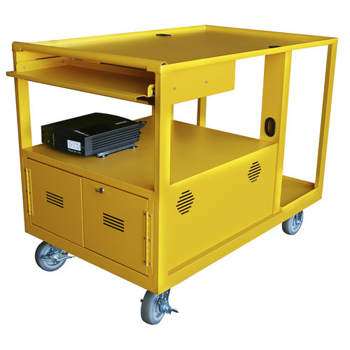 Транспортная тележка - PMC-L1 - Storage Battery Systems, LLC - из металла / многоцелевая / с роликами