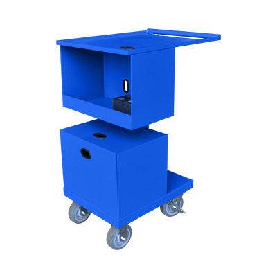 Тележка рабочее место - PMC-J5 - Storage Battery Systems, LLC - из металла / 1 уровень / многоцелевая