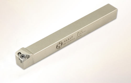 Патрон для инструментов ISO - SER 1 series - AKKO CUTTING TOOLS - с регулировочным винтом / резьбы / для наружного точения