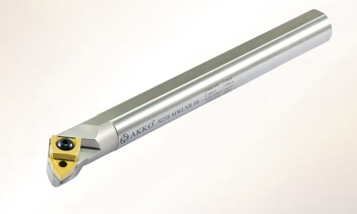 Патрон для инструментов ISO - MWLN series - AKKO CUTTING TOOLS - с регулировочным винтом / для внутреннего точения