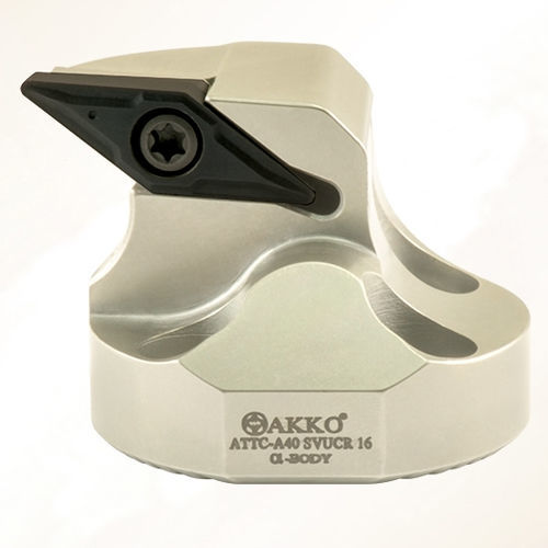 Патрон для инструментов ISO - SVUC series - AKKO CUTTING TOOLS - с регулировочным винтом / для обработки / антивибраторы