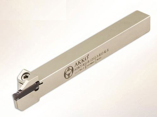 Патрон для инструментов с регулировочным винтом - ADKT-KG series - AKKO CUTTING TOOLS - для наружного точения / для резания / для токарного станка с ЧПУ