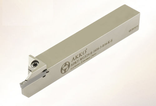 Патрон для инструментов с регулировочным винтом - ADKT-WGX16 series - AKKO CUTTING TOOLS - для наружного точения / для резания / для токарного станка с ЧПУ