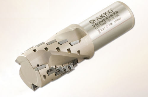 Фрезер с пластинами - AHM90-AP10-D series - AKKO CUTTING TOOLS - угол подъёма винтовой резьбы