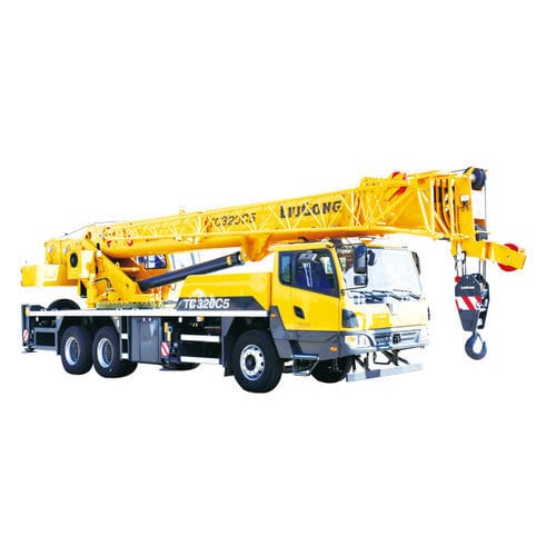 Башенный кран на грузовике - TC320C5 - Guangxi Liugong Machinery Co., Ltd. - со стрелой / для подъема / дизельный