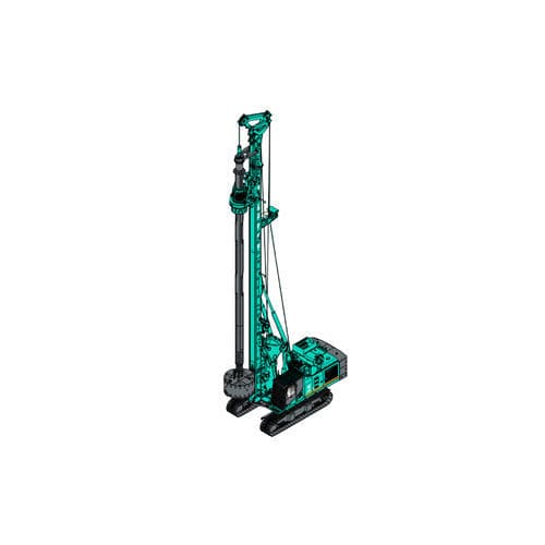 Гусеничная буровая установка - SD26W - Guangxi Liugong Machinery Co., Ltd. - поворотная / с дизельным двигателем / для строительной площадки