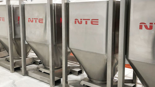 IBC-контейнер из нержавеющей стали - M512 - NTE PROCESS - из стали / из полиэтилена / для порошков / гранул