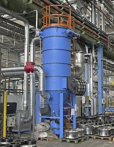 Пылеуловитель с держателями - POLJET F series - GGE srl - для пищевой промышленности / для текстильной промышленности / с высокой пропускной способностью
