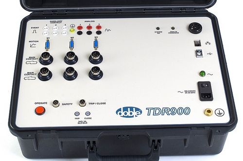Испытательное устройство электрическое сопротивление -  100 µs, ± 25 A | TDR900 - Doble Engineering - автоматическое / выключателя