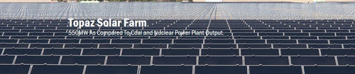 Солнечная электростанция > 100 МВт - Topaz Solar Farm - First Solar