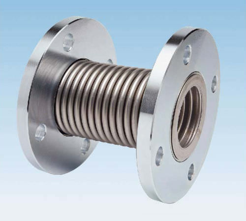 Компенсатор линейного расширения из стали - 1/2 - 2 1/2", 2.5 bar | GMM series - ECONEX S.R.L. - круглый / с фланцем / для газа