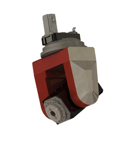 Фрезерная головка 2 оси - 12 KW, max. 12 000 rpm | TO 16 - VEM - с переменным углом