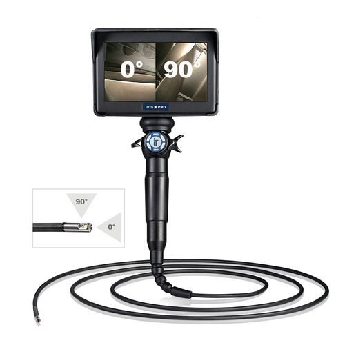 Гибкий видеоэндоскоп - iRIS X PRO DUAL VIEW - IT Concepts | Videoscope System - переносной / USB / разнонаправленный