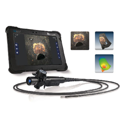Видеоэндоскоп для 3D-измерений - iX3D - IT Concepts | Videoscope System - гибкий / для дистанционного визуального контроля