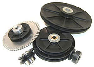 Зазубренный шкив - Torque Transmission - для круглого ремня