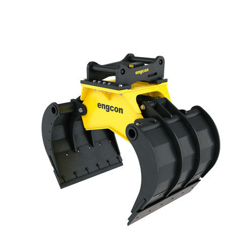Грейфер для сортировки - SG series - engcon Nordic AB - гидравлический / для камня / для экскаватора
