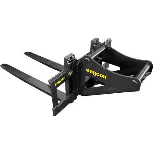 Вилочный захват для экскаватора - GH series - engcon Nordic AB - для экскаватора / прочный