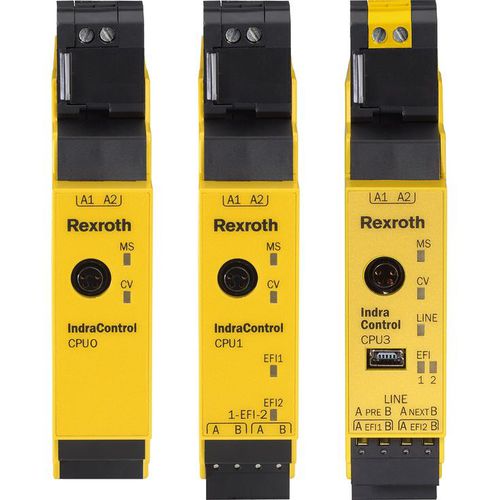 Блок интерфейса шина - SafeLogic SLc - Bosch Rexroth - Electric Drives and Controls - SERCOS / промышленный / на DIN-рейке
