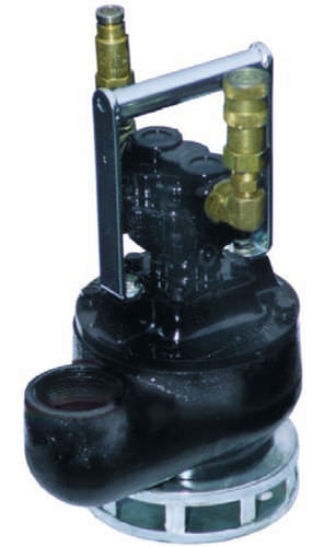 Вихревой насос - S2T-2 - Hydra-Tech Pumps - для сточных вод / с гидравлическим приводом / погружной