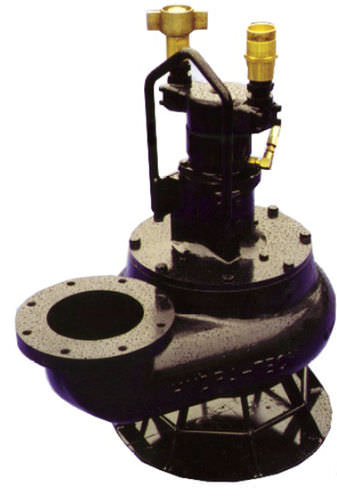 Вихревой насос - S8T - Hydra-Tech Pumps - для сточных вод / с гидравлическим двигателем / погружной