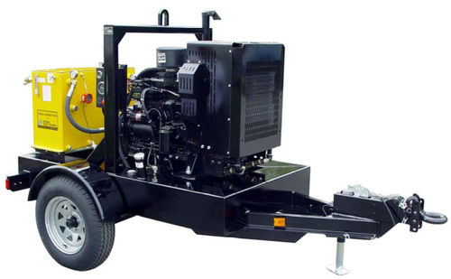 Гидравлический блок с дизельным двигателем - HT60DJV - Hydra-Tech Pumps - для мобильных приложений / для строительной площадки / для инструментов