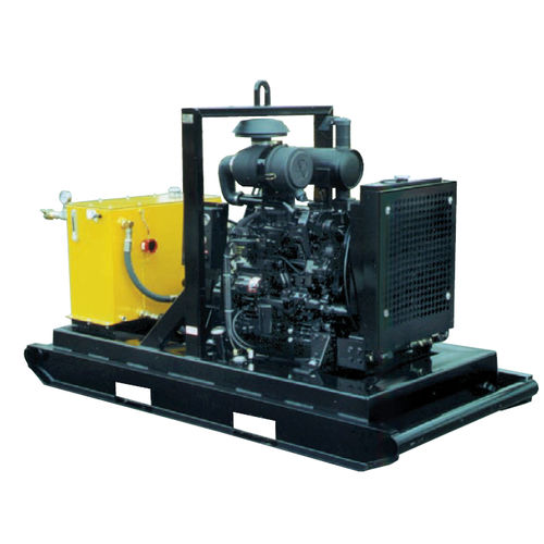 Гидравлический блок с дизельным двигателем - HT75DJV - Hydra-Tech Pumps - стационарный / поршневый насос
