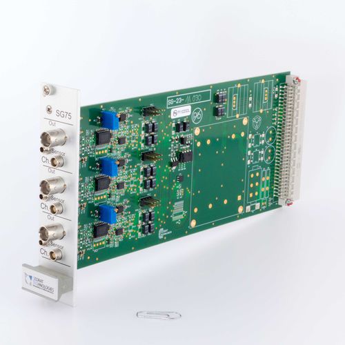 Карта обработки сигнала для тензометра - SG-75 - CEDRAT TECHNOLOGIES