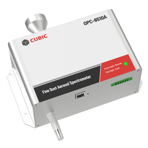 Воздушный счетчик аэрозольных частиц - OPC-6510A - Cubic Sensor and Instrument Co.,Ltd - с лазером / для ОВКВ / для фармацевтических продуктов