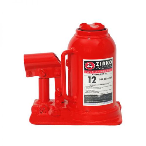 Гидравлический домкрат - ZNB-12 - Zinko Hydraulic Jack - бутылка / 12 тонн / автомобиль
