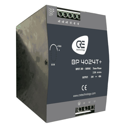 Устройство зарядки батарей для электрогенераторной установки - BP4024T+ - CRE TECHNOLOGY - для мотонасоса / на DIN-рейке / свинцово-кислотное