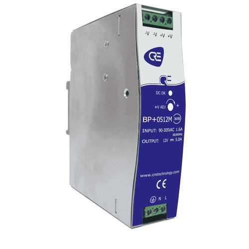 Устройство зарядки батарей на DIN-рейке - BP+0512M-305 - CRE TECHNOLOGY - свинцовое / Ni-Cd / для электрогенераторной установки