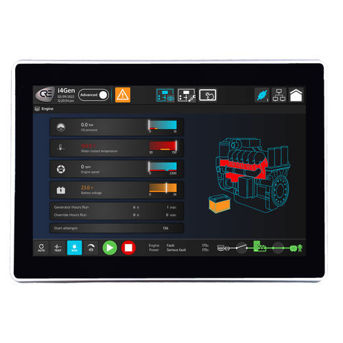 HMI с многоточечным сенсорным экраном - i4Gen 15" - CRE TECHNOLOGY - с емкостным сенсорным экраном / встраиваемый / 1920x1080