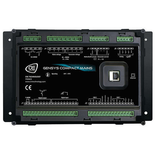 Автоматический контроллер для электрогенераторной установки - GENSYS COMPACT MAINS CORE - CRE TECHNOLOGY - параллельный / синхронизации / с задним креплением