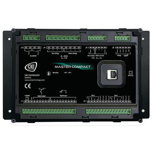 Автоматический контроллер для электрогенераторной установки - MASTER COMPACT CORE - CRE TECHNOLOGY - параллельный / синхронизации / автоматическое контролирование сектора