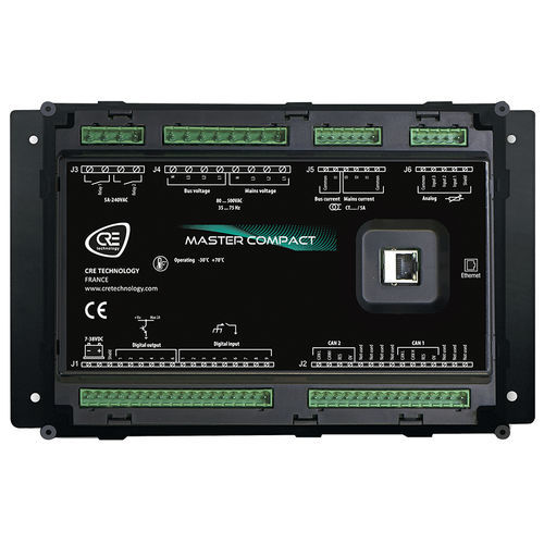 Автоматический контроллер для электрогенераторной установки - MASTER COMPACT 1B CORE - CRE TECHNOLOGY - параллельный / синхронизации / автоматическое контролирование сектора