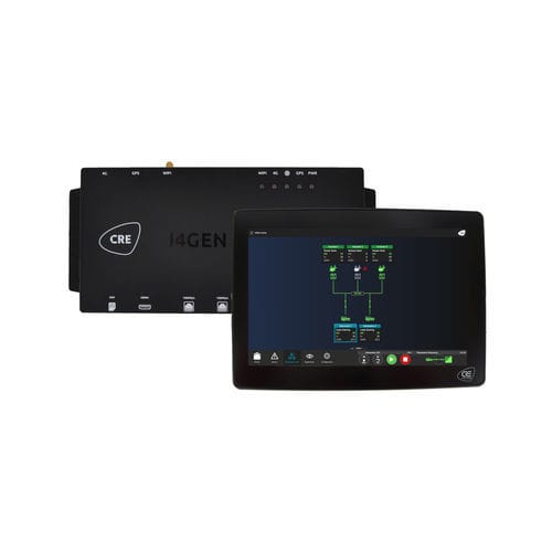 HMI с многоточечным сенсорным экраном - i4Gen 7" - CRE TECHNOLOGY - с емкостным сенсорным экраном / встраиваемый / 1280x800