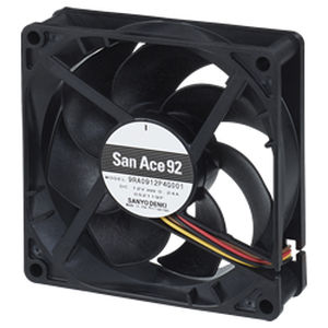 Осевой вентилятор для электроники - 9RA09 Series - SANYO DENKI America - для охлаждения / 24 Vcc / 12 Vcc