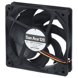 Осевой вентилятор для электроники - 9RA12 Series - SANYO DENKI America - для охлаждения / 24 Vcc / 12 Vcc